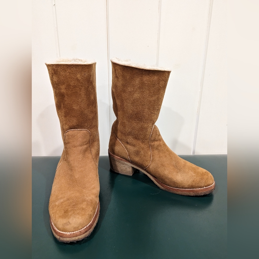 Coach Patsy Suede Boots - Picture 3 of 12